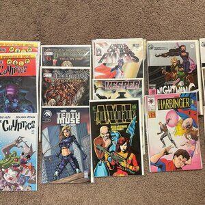Comic Book Lot Of Random Comics 25 Cryptics Harbinger Secret Weapons And More